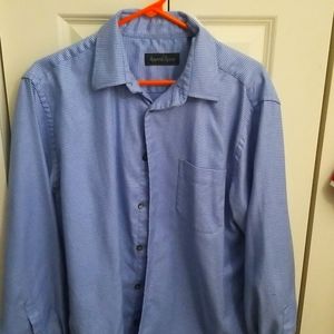 Kenneth Roberts Blue LS Button Down